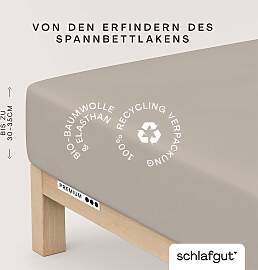Spannbettlaken SCHLAFGUT "PREMIUM