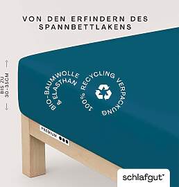 Spannbettlaken SCHLAFGUT "PREMIUM