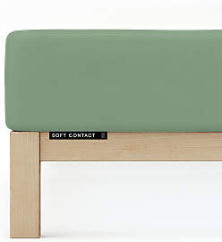 Spannbettlaken SCHLAFGUT "Soft Contact", 