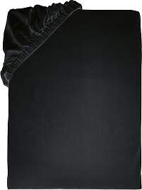 Spannbettlaken TOM TAILOR HOME, schwarz, L:200cm,
