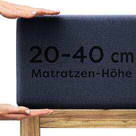 Spannbettlaken WOLKENFELD "Boxspringbett
