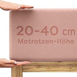 Spannbettlaken WOLKENFELD "Boxspringbett