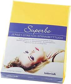Spannbetttuch Jersey-Elasthan