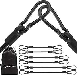 Spanngummi mit Karabiner, Verbessert Expander mit