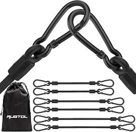 Spanngummi mit Karabiner, Verbessert Expander mit