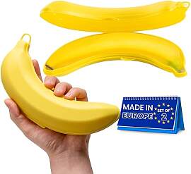 spar-home® Bananenbox 2er Set – Gelb