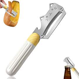 Spargelschäler, 2-in-1 Sparschäler,