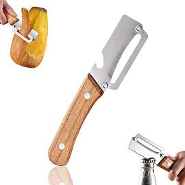 Spargelschäler, 2-in-1 Sparschäler,