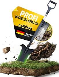 Spaten Garten Wurzelspaten mit Wurzelsäge 120 cm