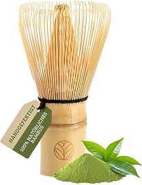Special Leaves® Matcha Besen, Bambusbesen mit 100 