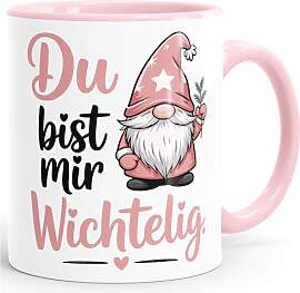 SpecialMe® Tasse Weihnachten Wichtel Zwerg Spruch 