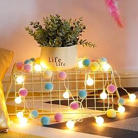 SPERMUOY Lichterkette kinderzimmer,lichterkette