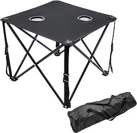 Spetebo Campingtisch Ultraleicht mit 2