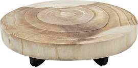 Spetebo Holz Blumentopfständer 23x18 cm - Tisch