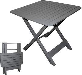 Spetebo Klapptisch Tevere grau - 72 cm -