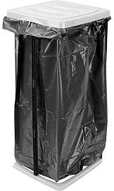 Spetebo Müllsackständer in weiß - 60 Liter -
