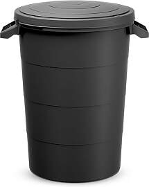 Spetebo Regenwasser Tank 80 Liter mit Deckel -