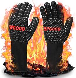 SPGOOD Grillhandschuhe hitzebeständig 800 Grad