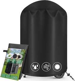 SPGOOD Kugelgrill Abdeckung 420D Oxford-Stoff
