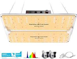Spider Farmer SF2000Pro LED Grow Light mit Samsung 