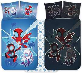 Spidey Kinderbett Bettwäsche Set 100x140 cm +