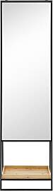 Spiegel Maldi Schwarz/ Natur ca. 45x161x30 cm