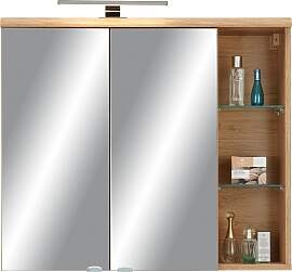 Spiegelschrank Eichefarben