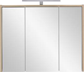 Spiegelschrank INOSIGN "List", braun