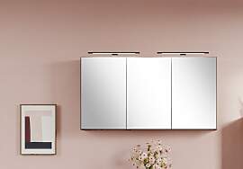 Spiegelschrank WELLTIME, braun (cannello eiche),