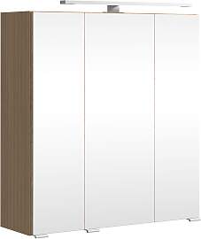 Spiegelschrank WELLTIME "EIXO, 3 Türen, 6