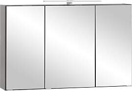 Spiegelschrank WELLTIME "Lienz", grau
