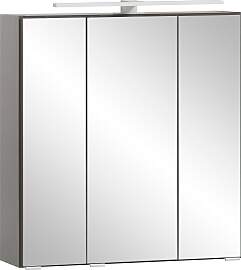 Spiegelschrank WELLTIME "Lienz", grau