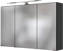 Spiegelschrank WELLTIME "Livorno", grau