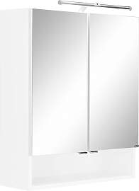 Spiegelschrank WELLTIME "Ribera", weiß, 