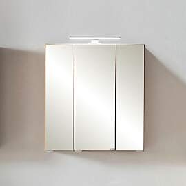 Spiegelschrank WELLTIME "Sölden", braun 