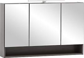Spiegelschrank WELLTIME "Stubach", grau
