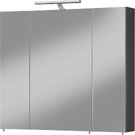 Spiegelschrank WELLTIME "Torino", grau