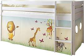 Spielbett Holz Malte ca. 90x200 cm Safari