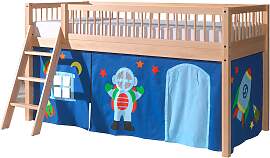 Spielbett VIPACK "Forrest, Absturzschutz mit