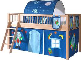 Spielbett VIPACK "Forrest, Absturzschutz mit
