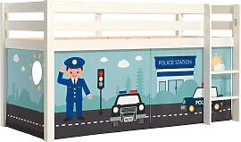 Spielbett VIPACK "Pino, Kiefer massiv, mit