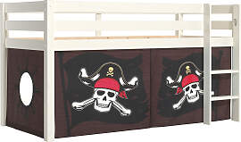 Spielbett VIPACK "Pino, Kiefer massiv, mit