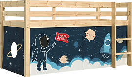 Spielbett VIPACK "Pino, Kiefer massiv, mit