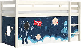 Spielbett VIPACK "Pino, Kiefer massiv, mit