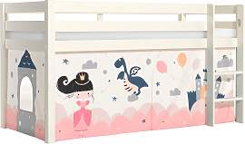 Spielbett VIPACK "Pino, Kiefer massiv, mit