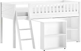 Spielbett VIPACK, weiß, B:134,7cm H:114cm