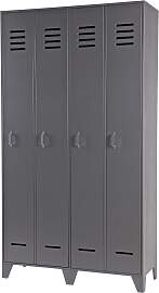 Spindschrank Stijn aus Kiefernholz, Industrial