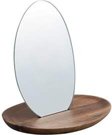 Spirella Badezimmerspiegel Design Alesia-tragbarer 