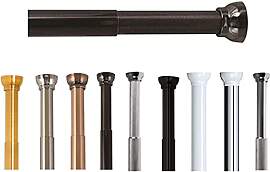 Spirella Teleskopstange Kreta | Duschvorhangstange 