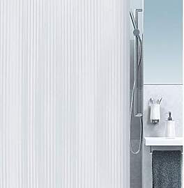 Spirella Twill weiß Vorhang für die Dusche 180,3 